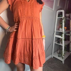 Orange dress from altered state